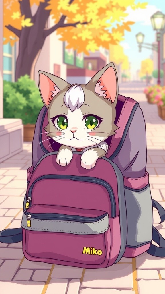 Kucing Miko dan Semangat Belajar