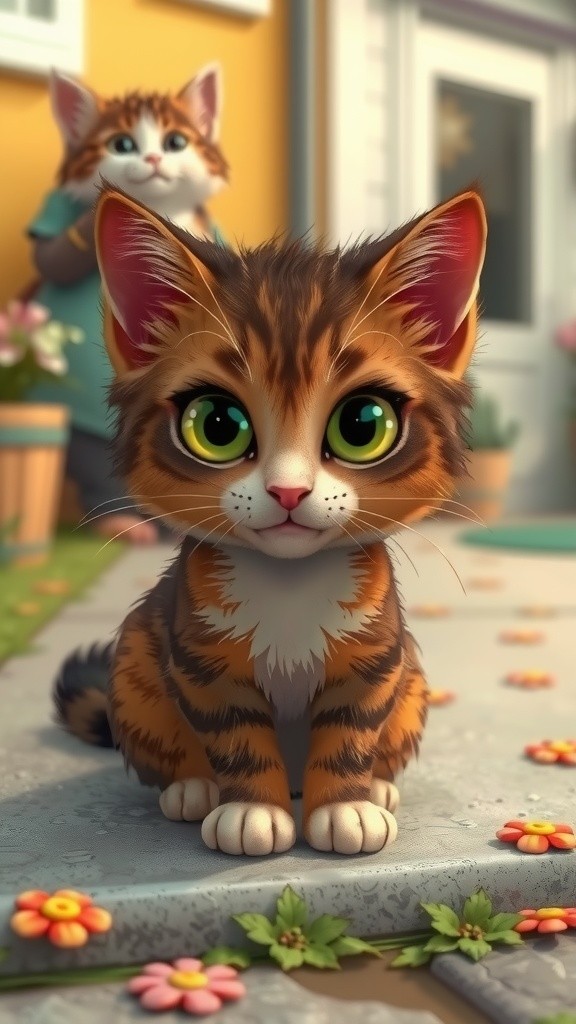 A New Feline Friendship
