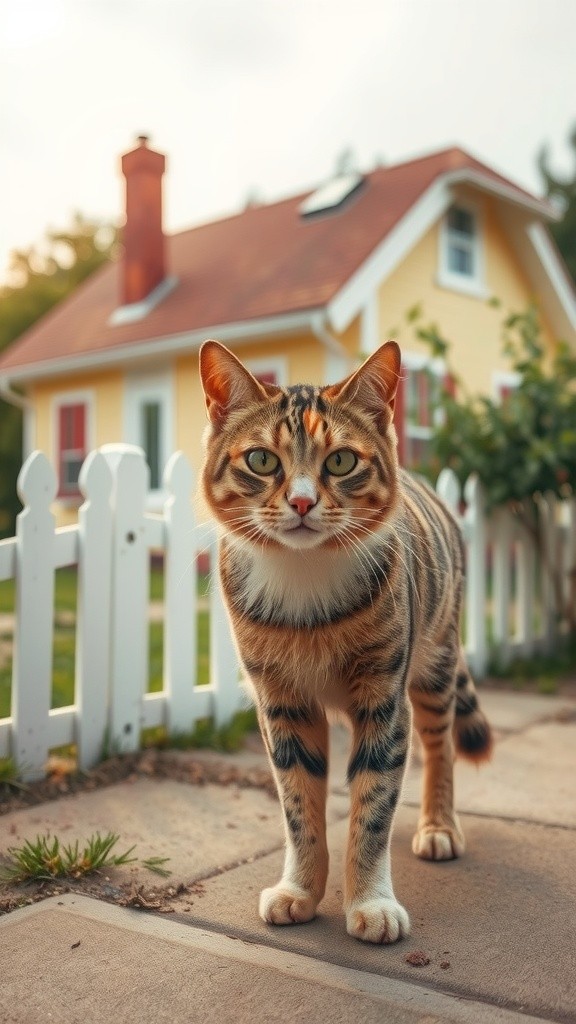 The Stray Cat's New Home