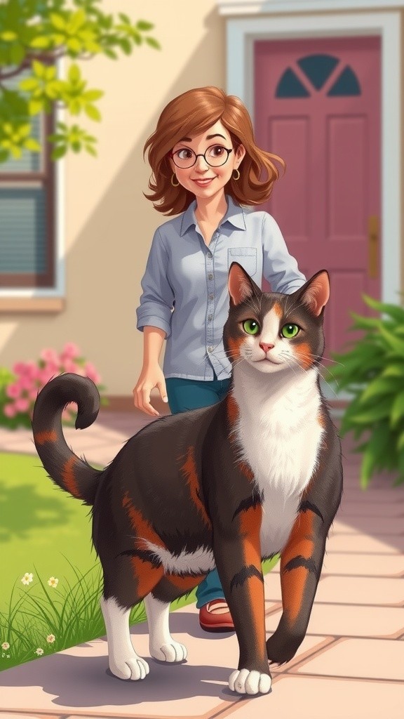 A Stray Cat's New Home