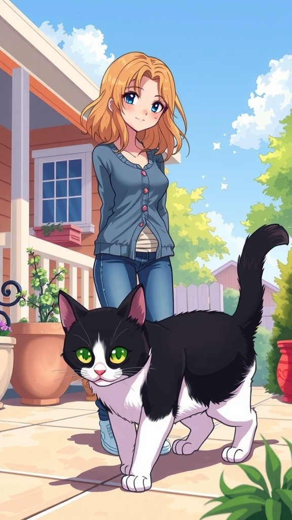 The Stray Cat's New Home