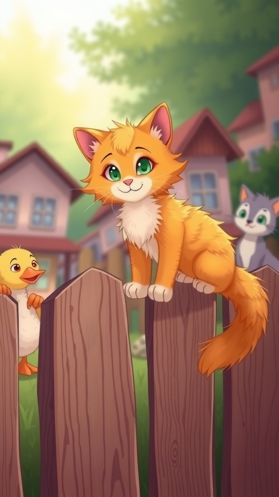 Sahabat Tak Biasa: Kucing dan Bebek