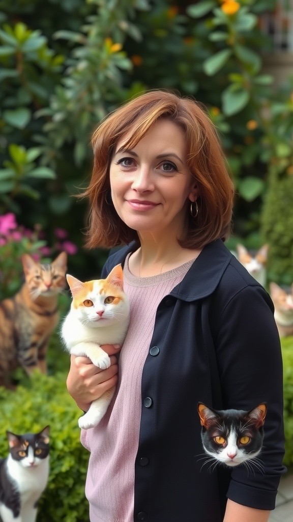 The Old Lady and the Stray Cat