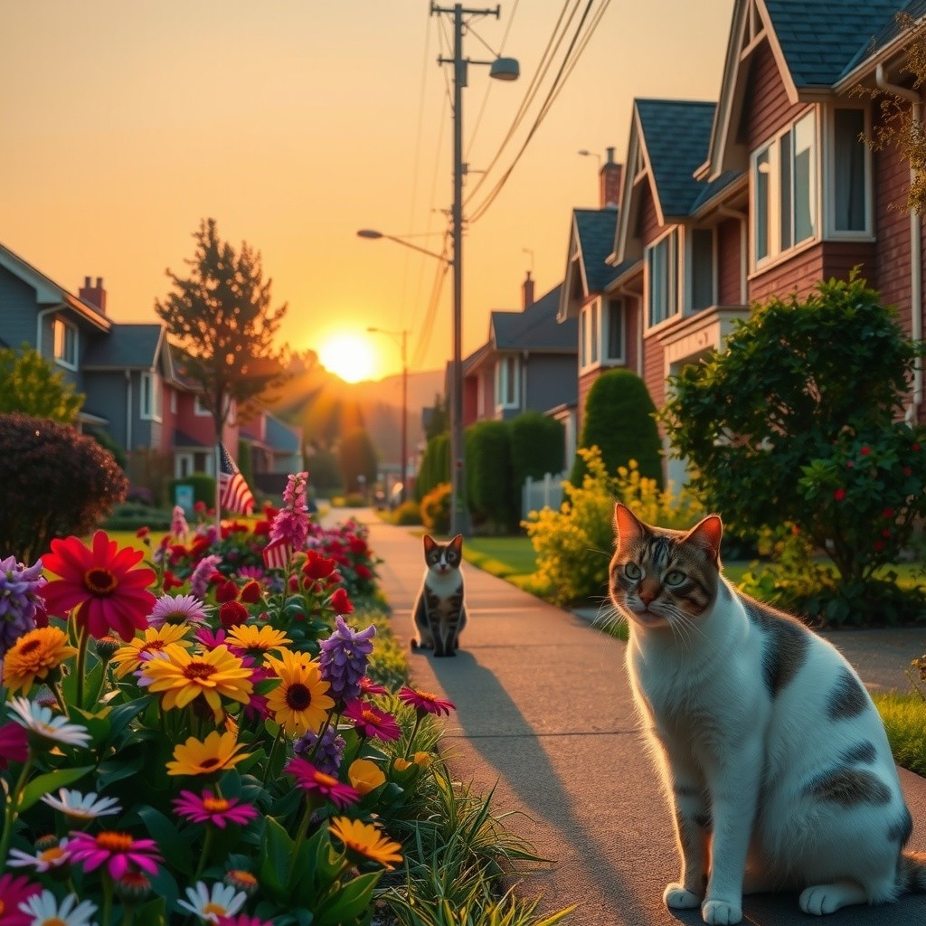 A New Feline Friendship