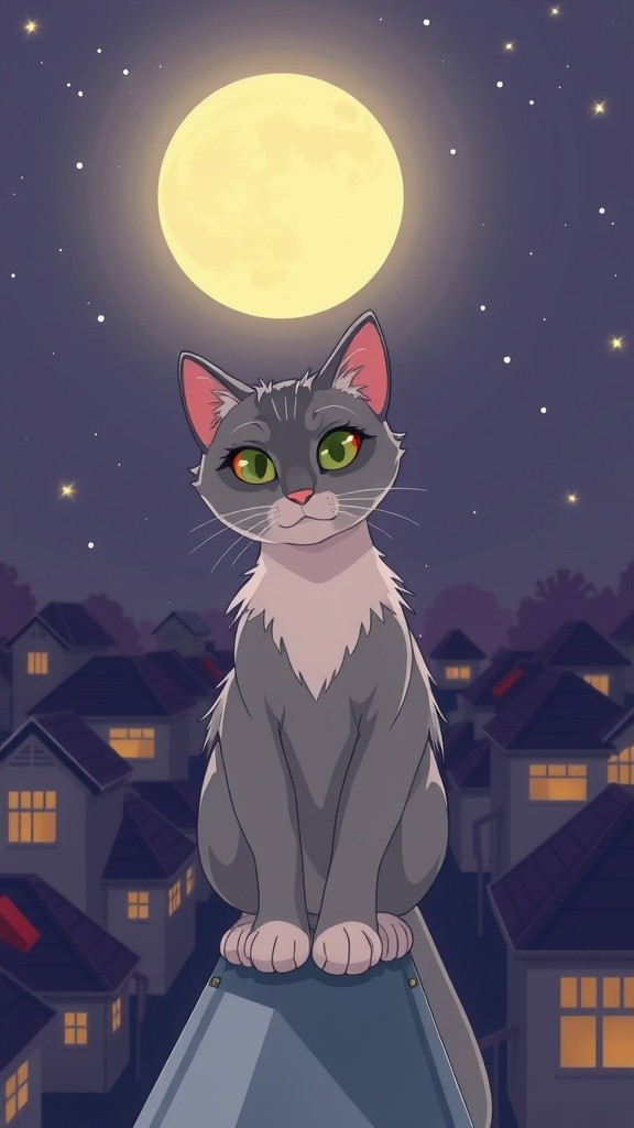Legenda Kucing Penari Milo di Bulan Purnama