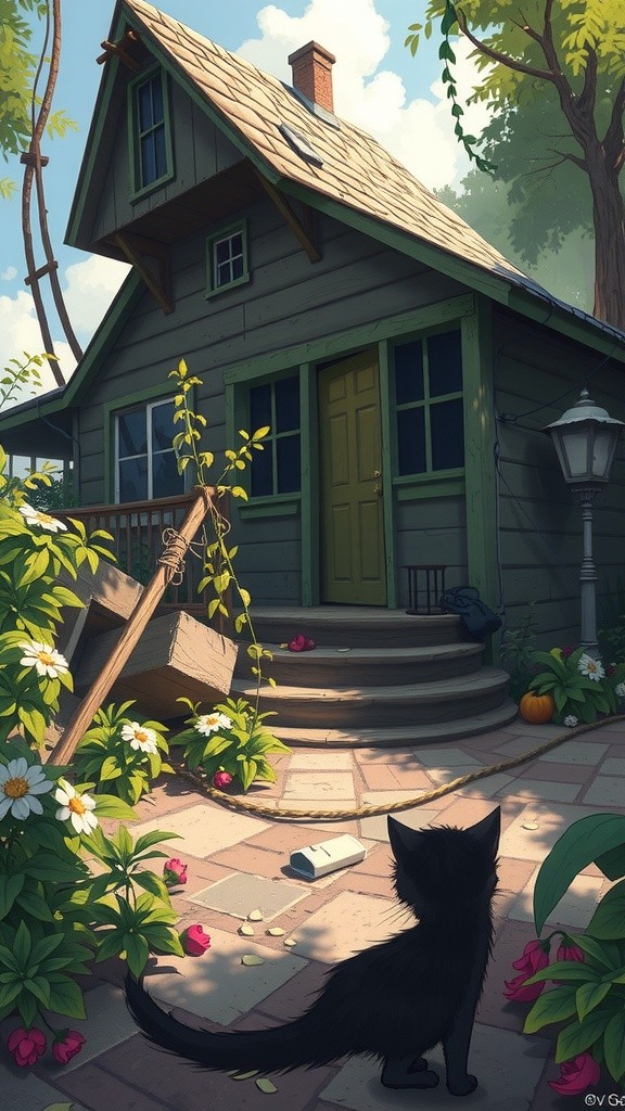 A Heartwarming Change: Mrs. Gable and the Stray Cat