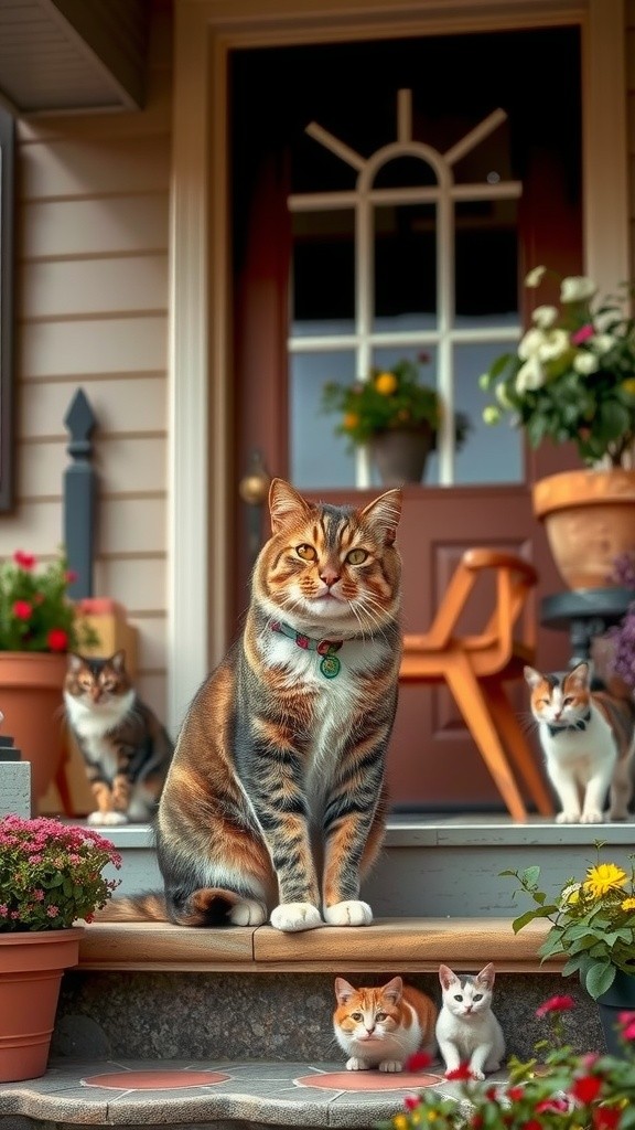 The Stray Cat and the Old Lady