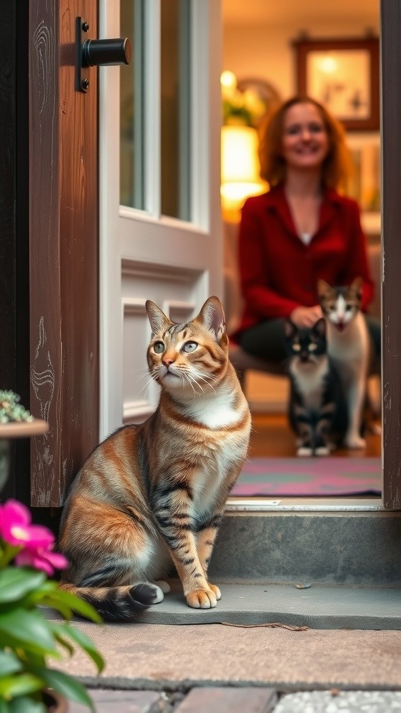 Martha and Her Unlikely Family of Cats