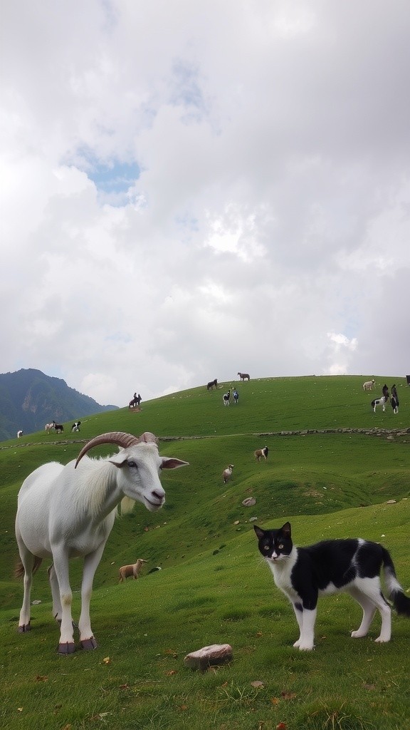 The Tale of Courageous Goats Uniting Divided Lands