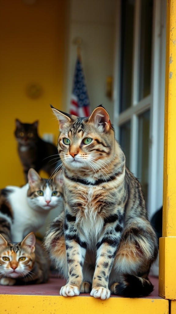 The Stray Cat and the Old Lady