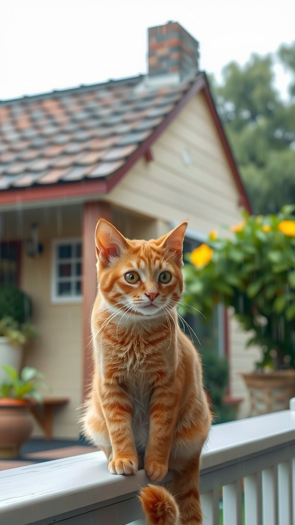 A Ginger Cat's Journey Home