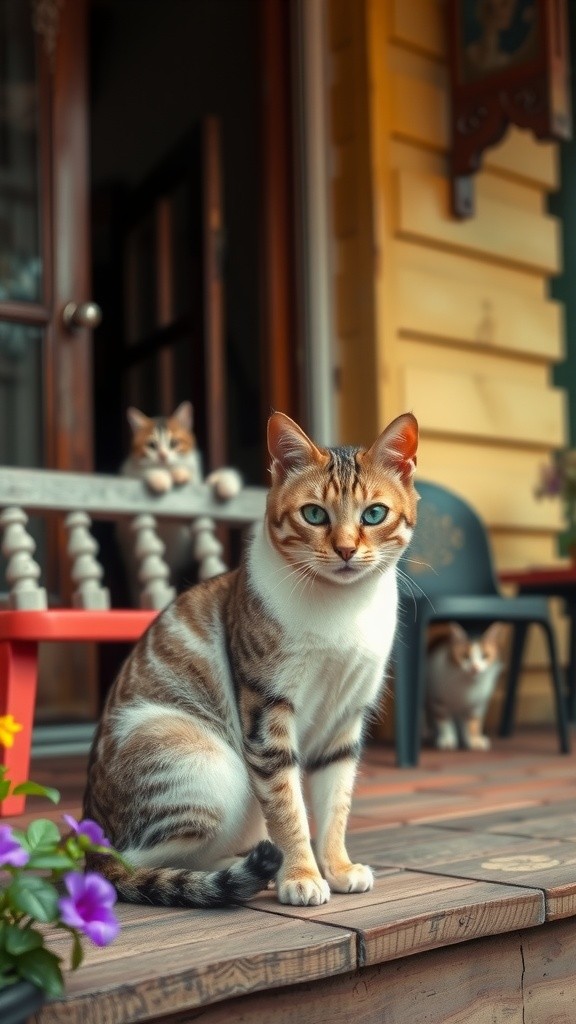 Persahabatan dengan Kucing Liar