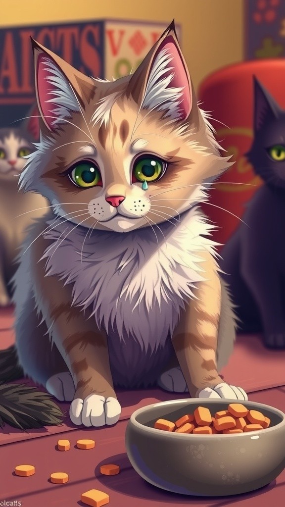 Kucing Liar yang Menyentuh Hati