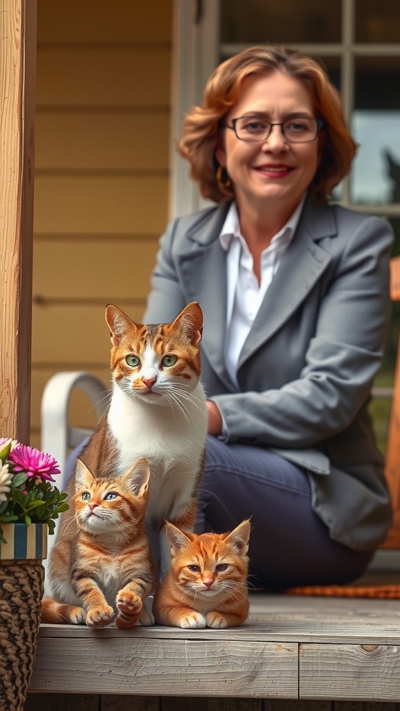 A Sweet Encounter: The Stray Cat's New Home