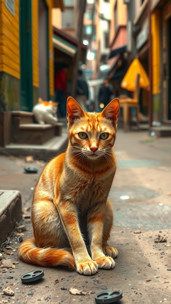 A Kind Heart: The Old Lady and the Stray Cat