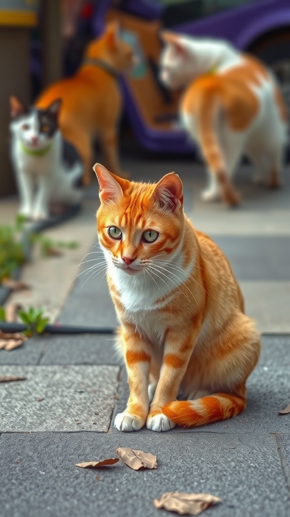An Unexpected Friendship: The Stray Cat and the Old Lady