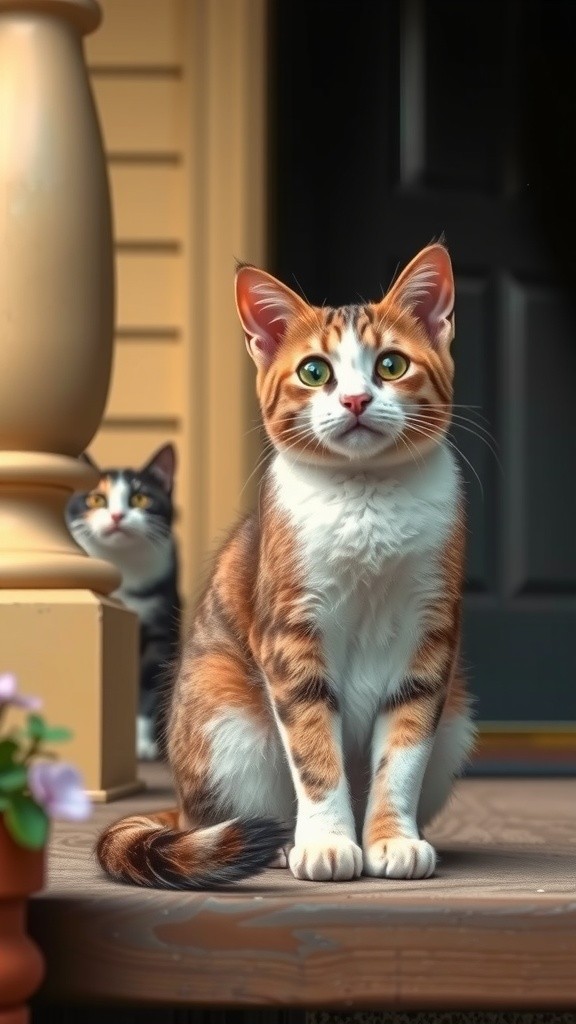 An Unexpected Friendship: The Stray Cat and the Kind Old Lady