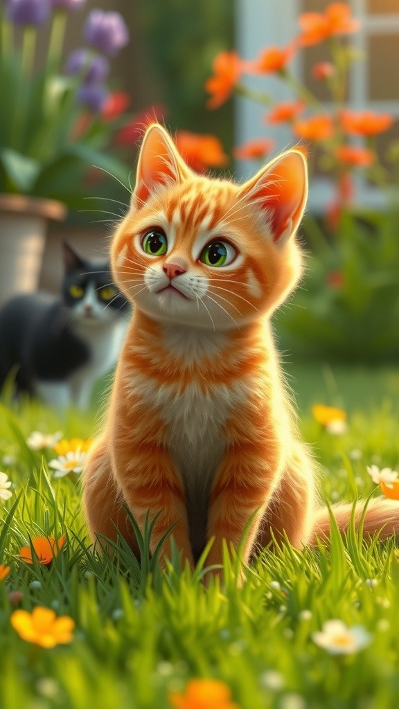 The Stray Cat and the Old Lady