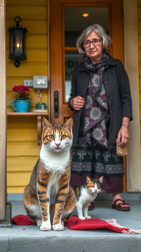 Persahabatan Tak Terduga dengan Kucing Liar