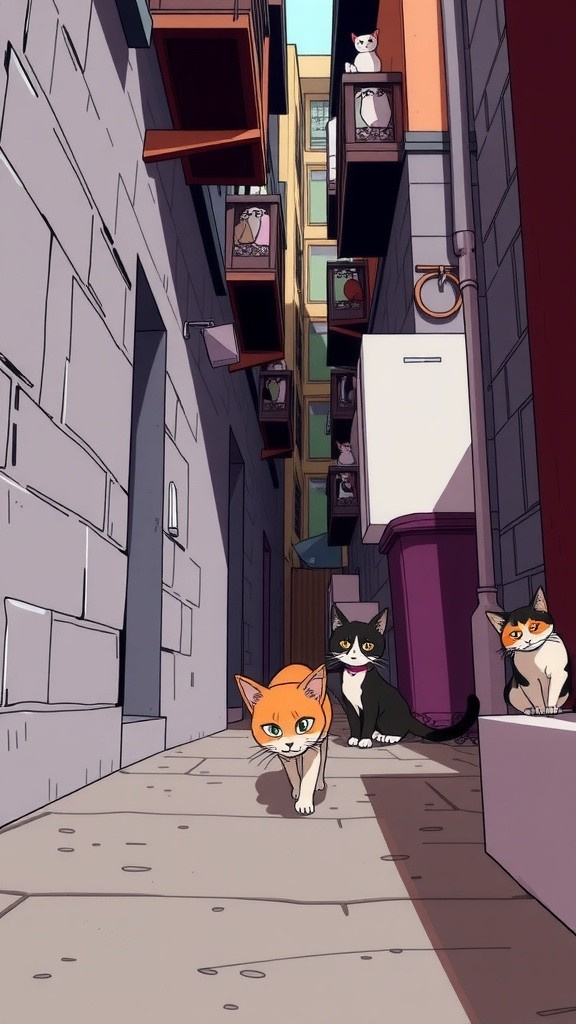 A Kind Gesture: The Stray Cat's New Home