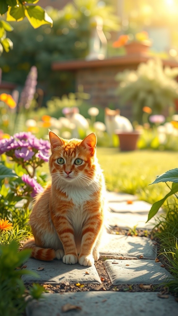 Stray Cat Visits Old Lady Daily