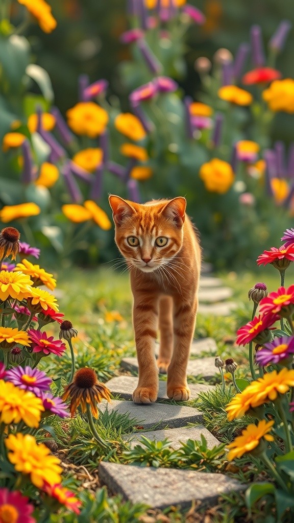 The Stray Cat and the Old Lady