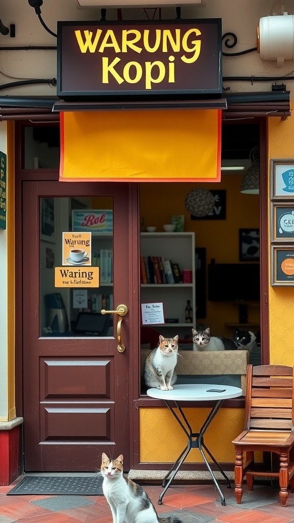 Kucing Berbicara dan Kopi Ajaib