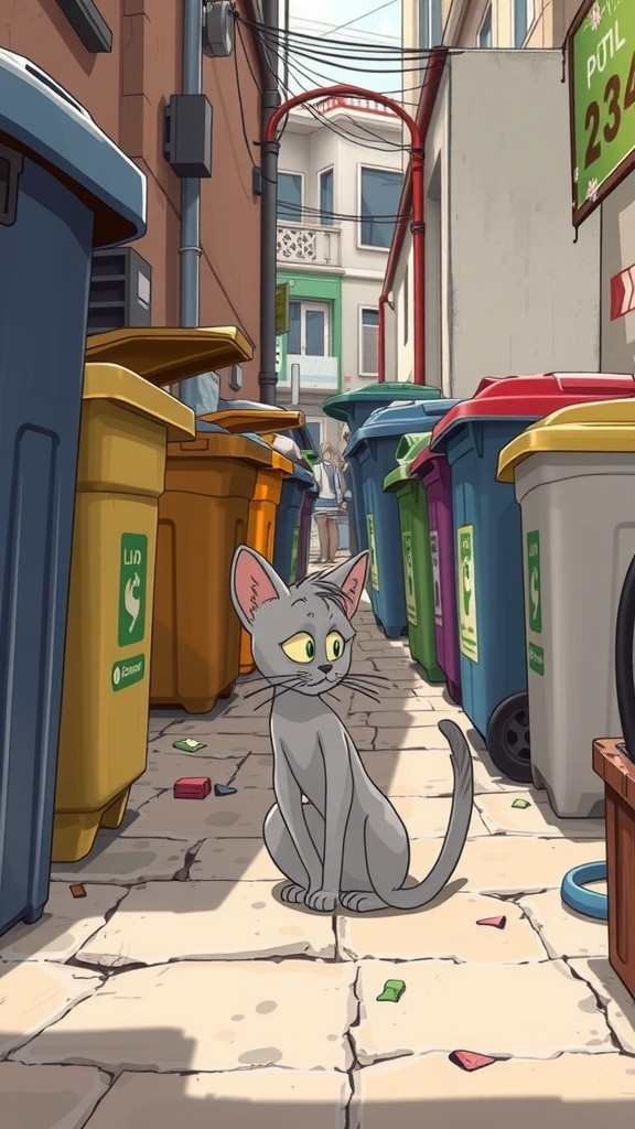 Kisah Lilo si Kucing Kurus