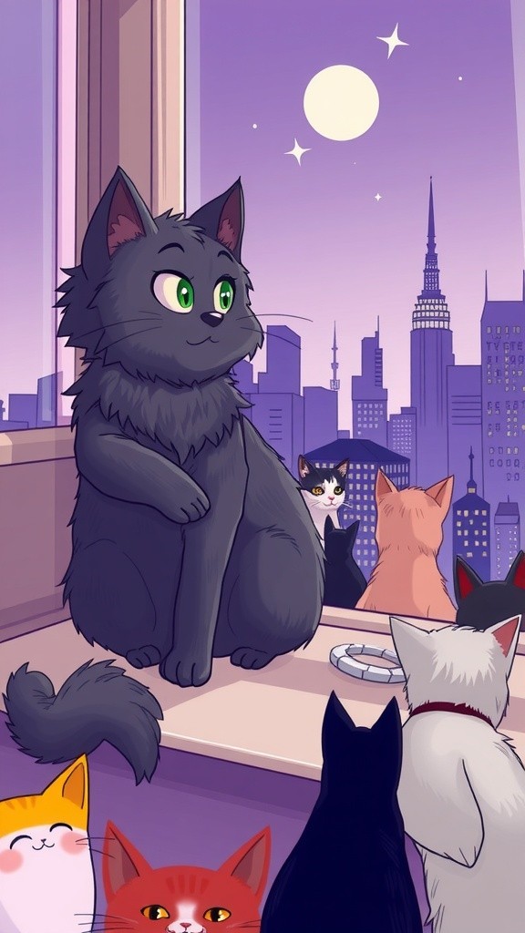 Smokey's Quest for Love: A Feline Tale of Heartbreak and Hope