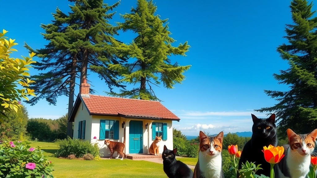 An Unexpected Friendship: The Old Lady and the Stray Cat