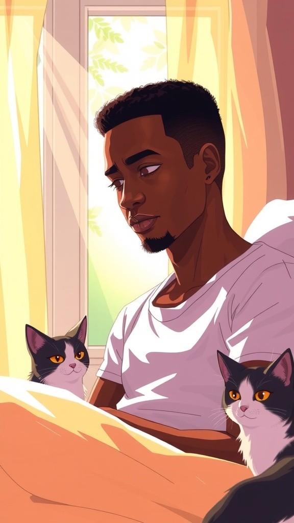 Kucing Ajaib dan Kopi Pagi yang Aneh