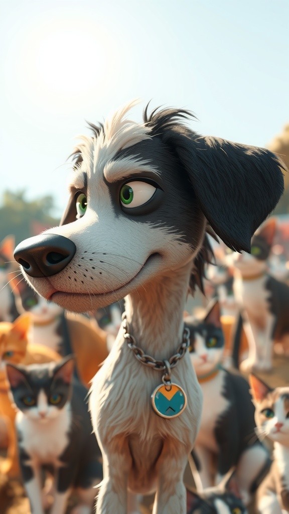 The Tale of the Cunning Dog and the Brave Tiger