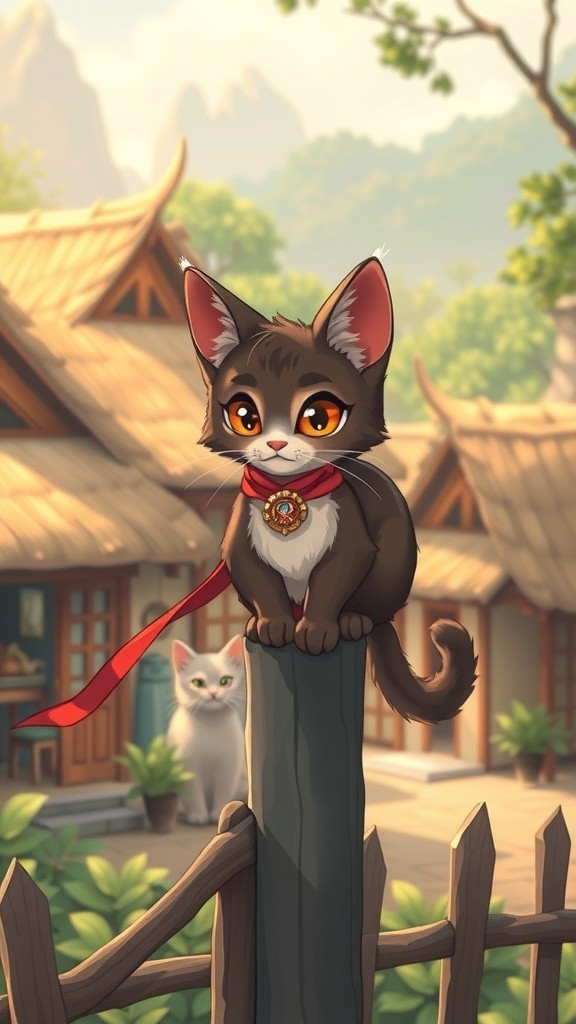 Chunni: The Clever Cat of the Village