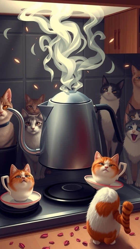 The Possessed Kettle's Cosmic Adventure
