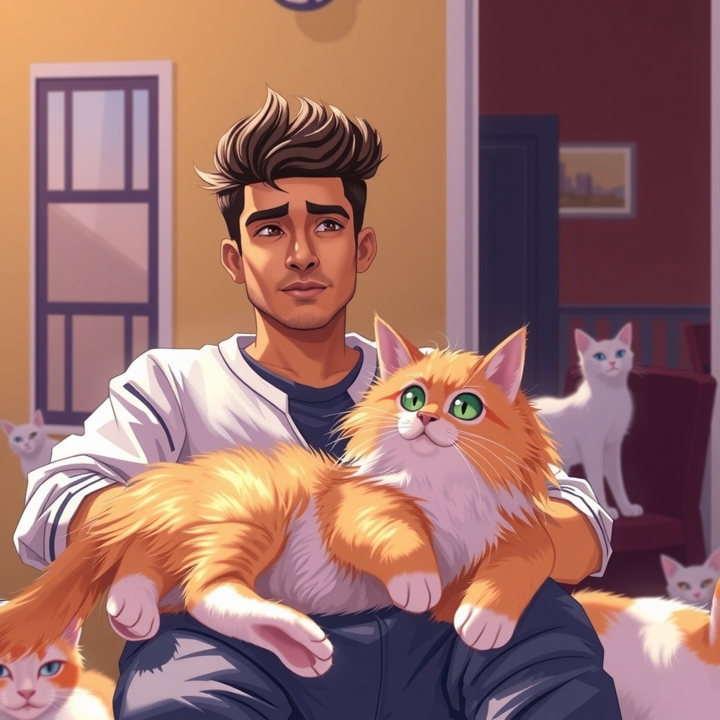 The Stray Cat and the Kind Old Lady