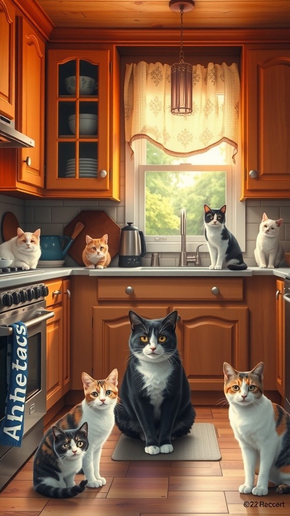 Kucing Penasaran dan Petualangan Buahnya