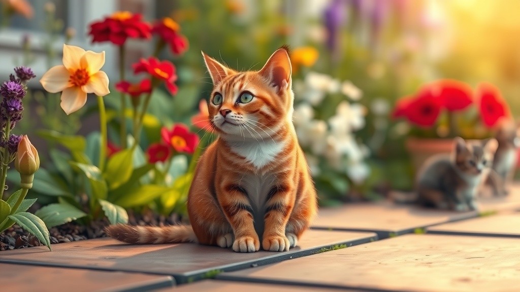 A New Bond: The Old Lady and the Stray Cat