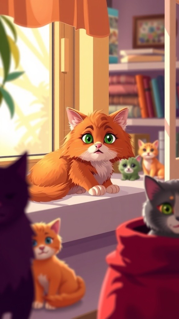 Kucing: Tidur atau Mencuri Perhatian?
