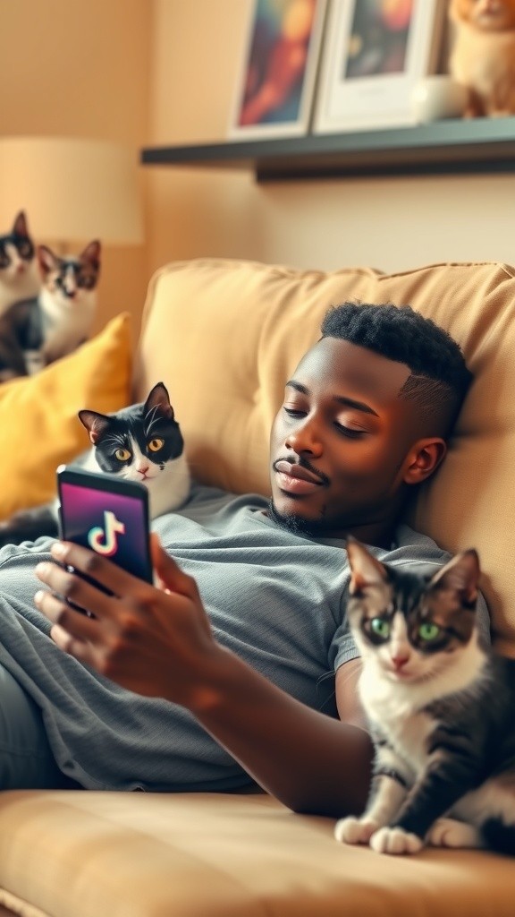Kucing Mengajak Main dan Menyindir Agus