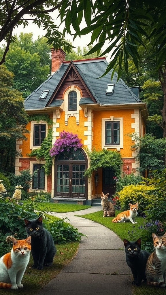 A Stray Cat's New Home