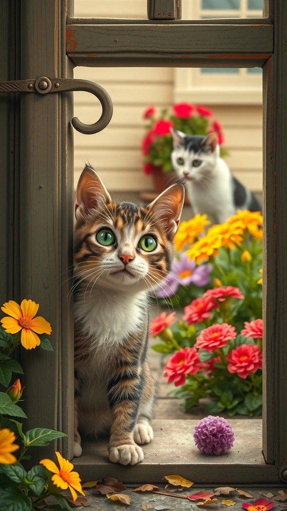 A New Feline Friendship