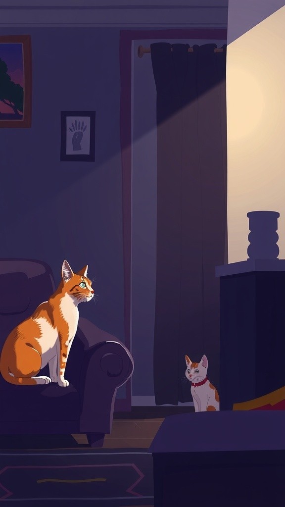 Kucing Lapar atau Hantu?