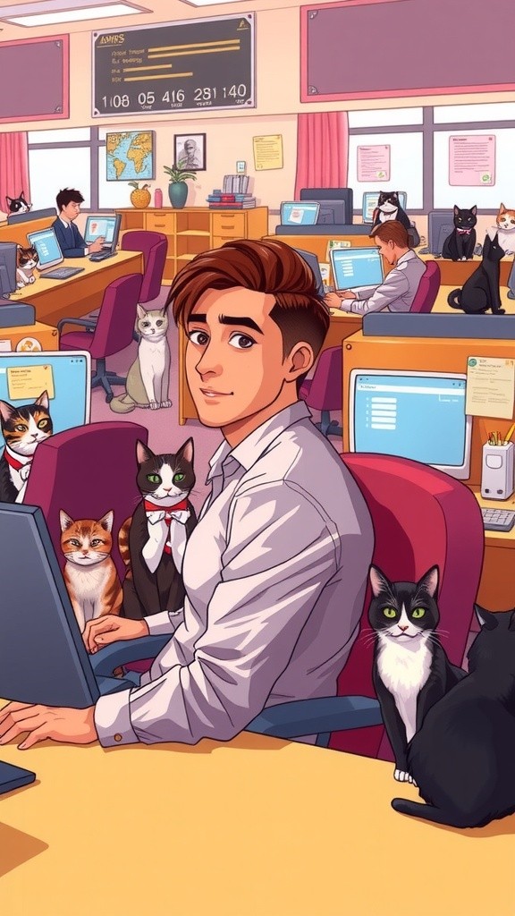 Kucing CEO: Strategi Bisnis yang Tak Terduga