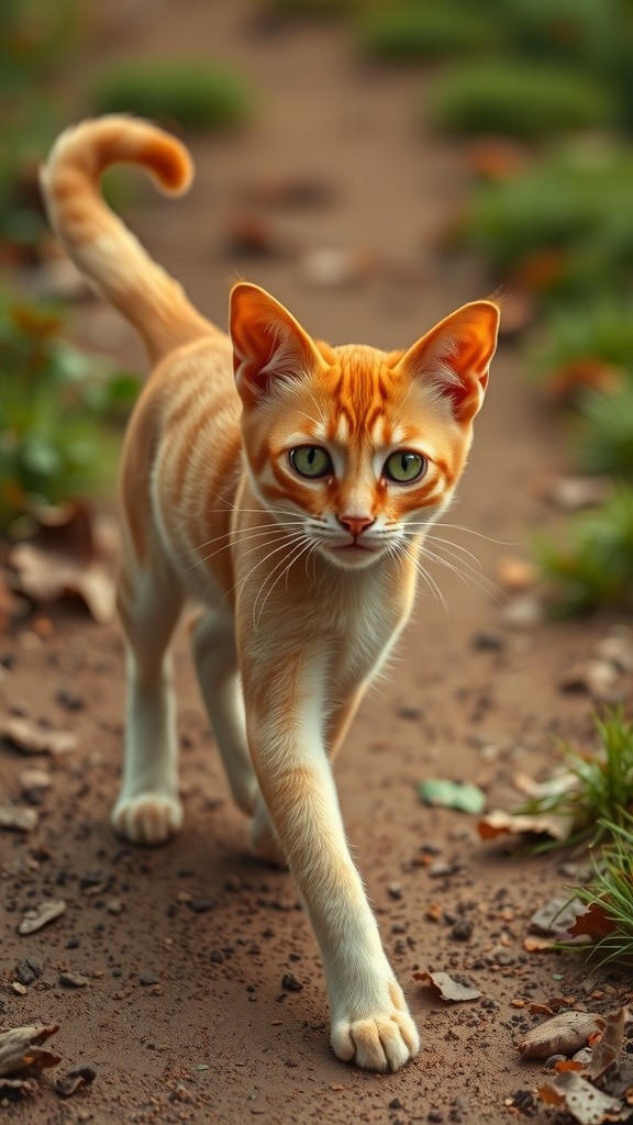 A Stray Cat Visits an Old Lady