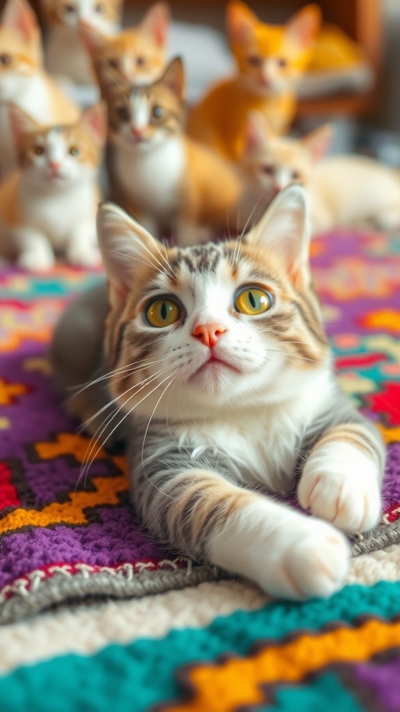 Mochi Si Kucing Lucu Terjebak dalam Benang Wol!