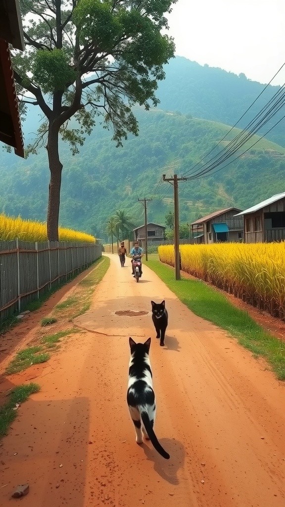Kucing Belang yang Hilang Harapan