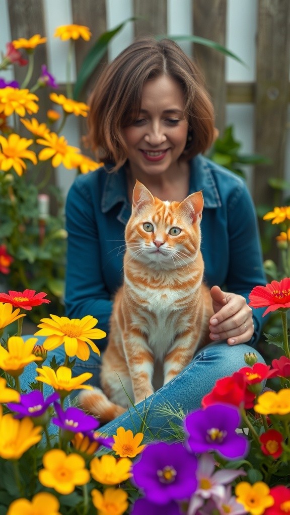The Stray Cat and the Old Lady's Kindness