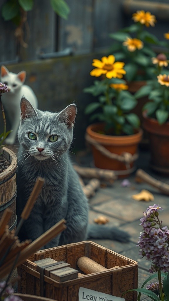 The Old Lady and the Stray Cat