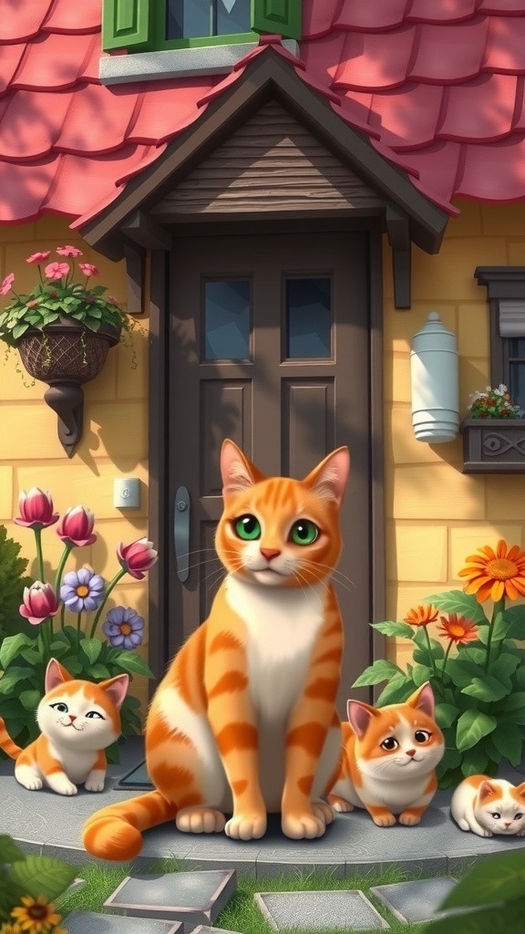 A New Beginning: The Stray Cat's Kittens