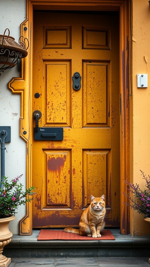 A Stray Cat's Unexpected Arrival